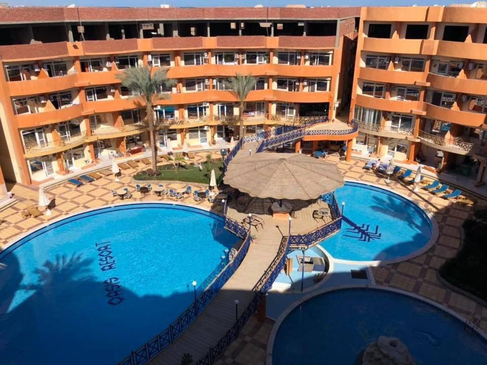 Oasis Resort-Nice Condo -B31-Al Ahyaa - 후르가다 외부 사진